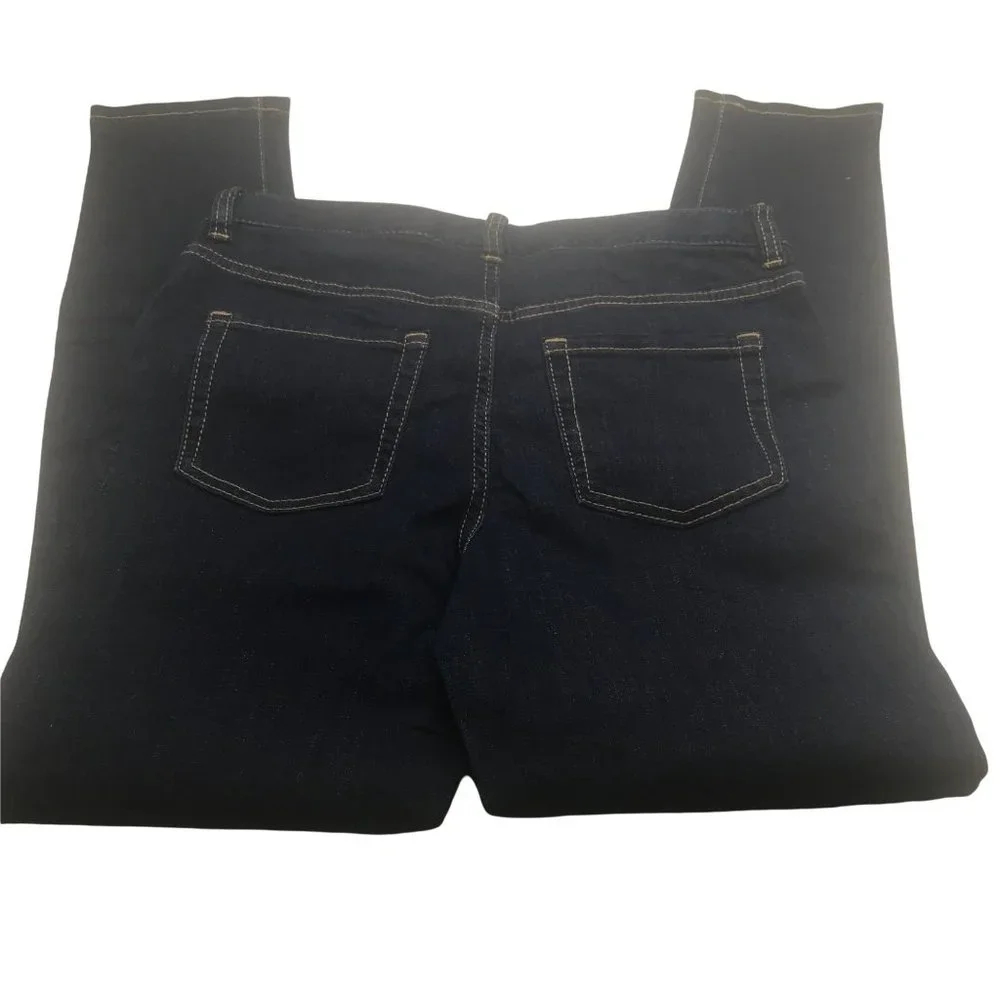 Cat & Jack Girl's Size 14 Adjustable Waist Super Skinny Jean Blue Denim New